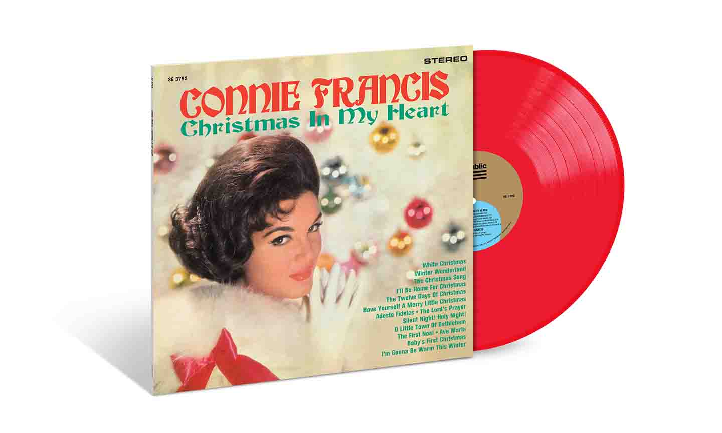 Connie Francis '' Christmas in My Heart 'recibiendo reedición de vinilo esta temporada