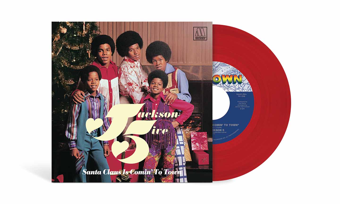 El 'Santa Claus de Jackson 5 viene a la ciudad' listo para su lanzamiento en vinilo de 7 "