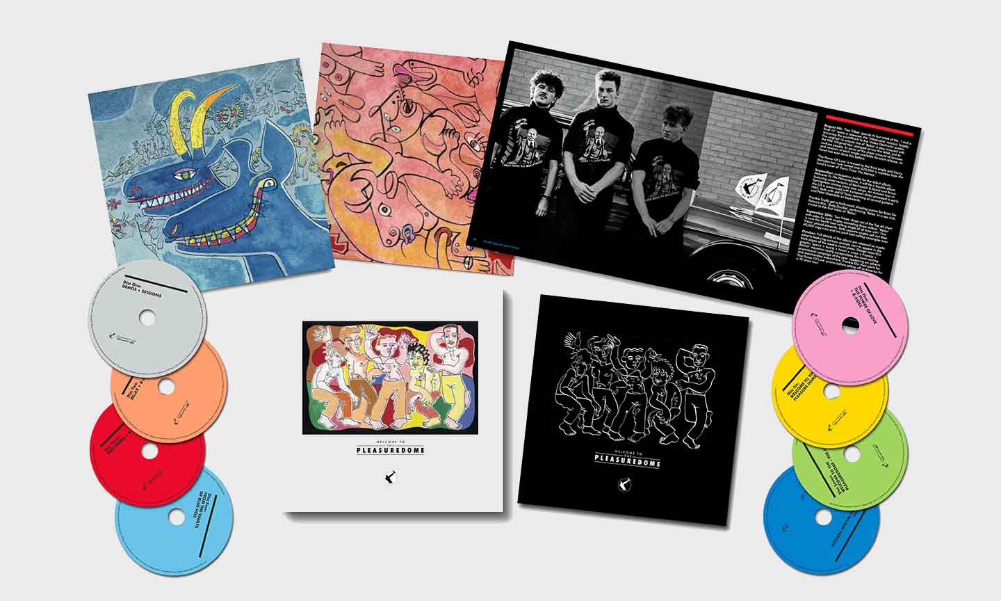 Frankie va a la bienvenida de Hollywood a The Pleasuredome para obtener una nueva edición Super-Deluxe