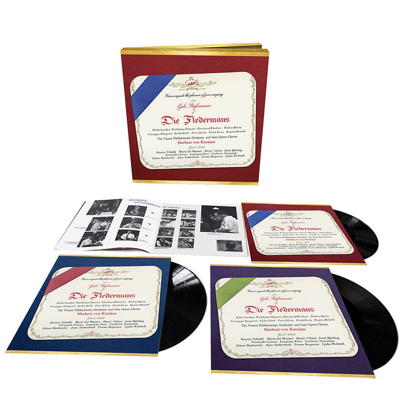 'Die Fledermaus' de Herbert Von Karajan listo para una reedición completa en vinilo y CD