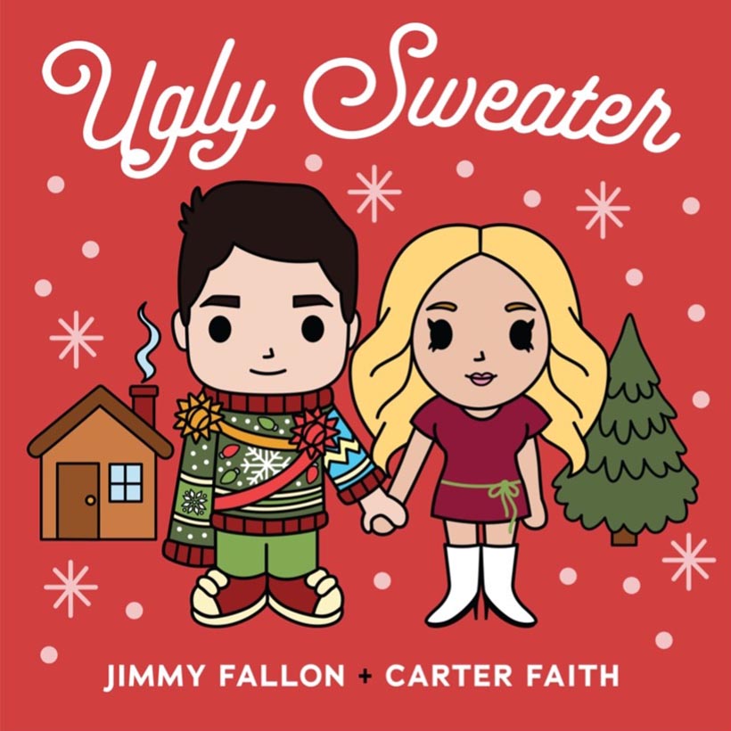 Jimmy Fallon lanza nuevo sencillo navideño, 'Ugly Sweater', con Carter Faith
