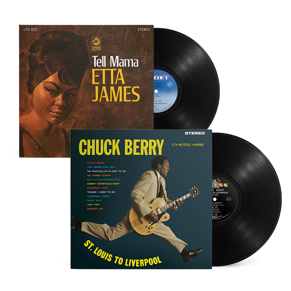 Chuck Berry y Etta James son los siguientes en la serie Acoustic Sounds de Chess Records