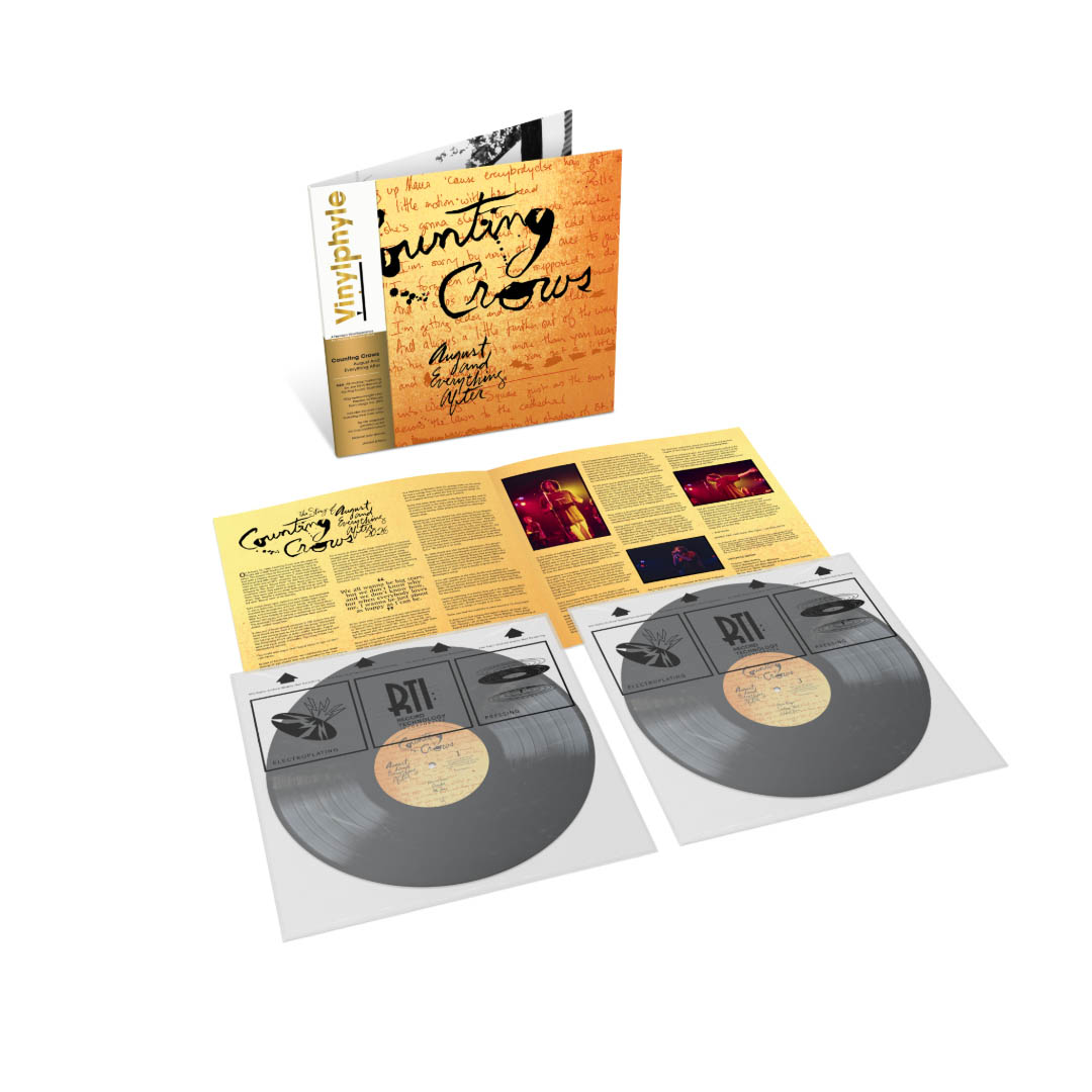 'August and Everything After' de Counting Crows se une a la serie Vinylphyle