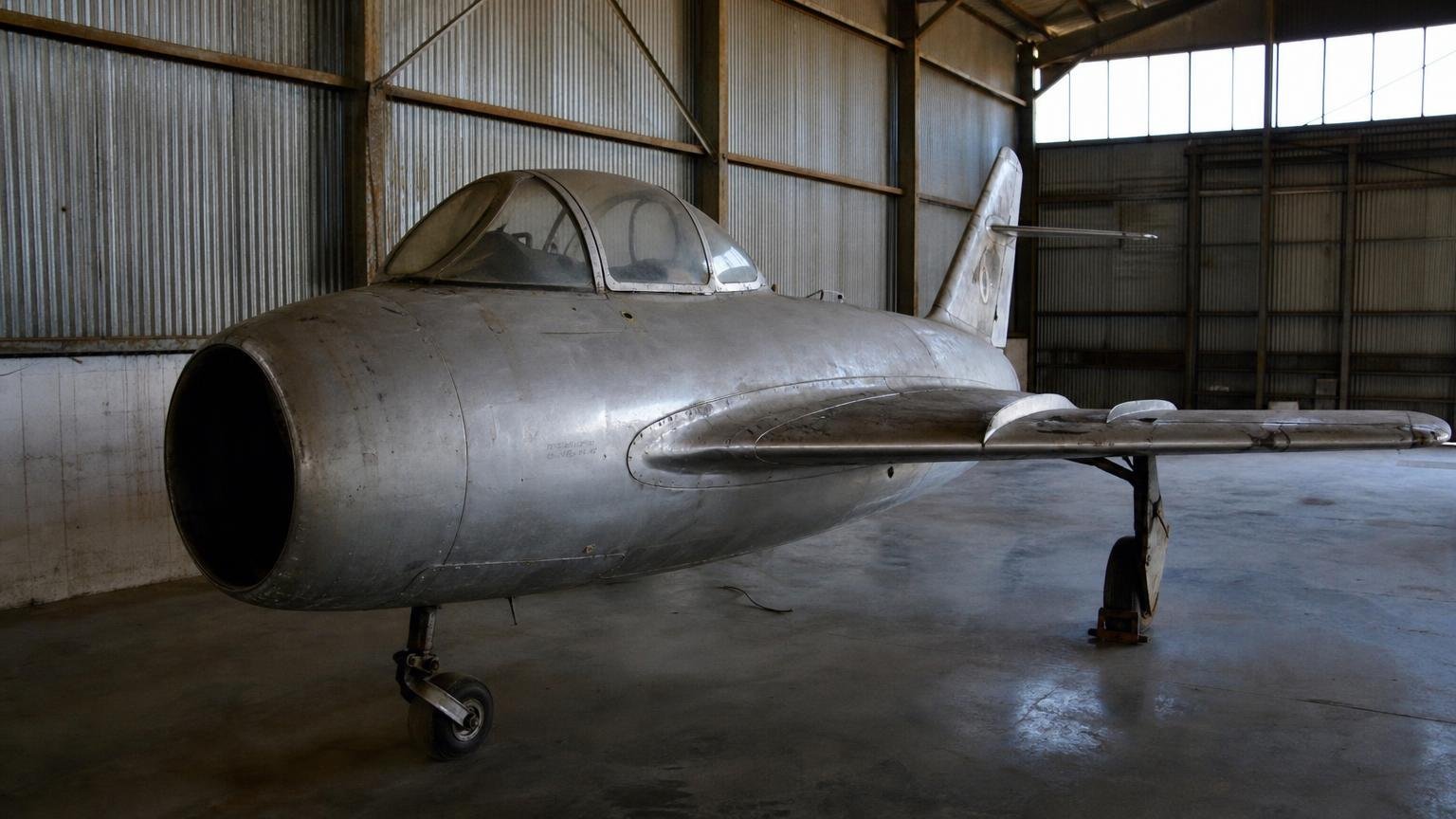 Argentina construyó en 1950 un caza a reacción de 1.050 km/h con el diseñador del Focke-Wulf: nunca entró en servicio y su único sobreviviente duerme en un hangar de Morón