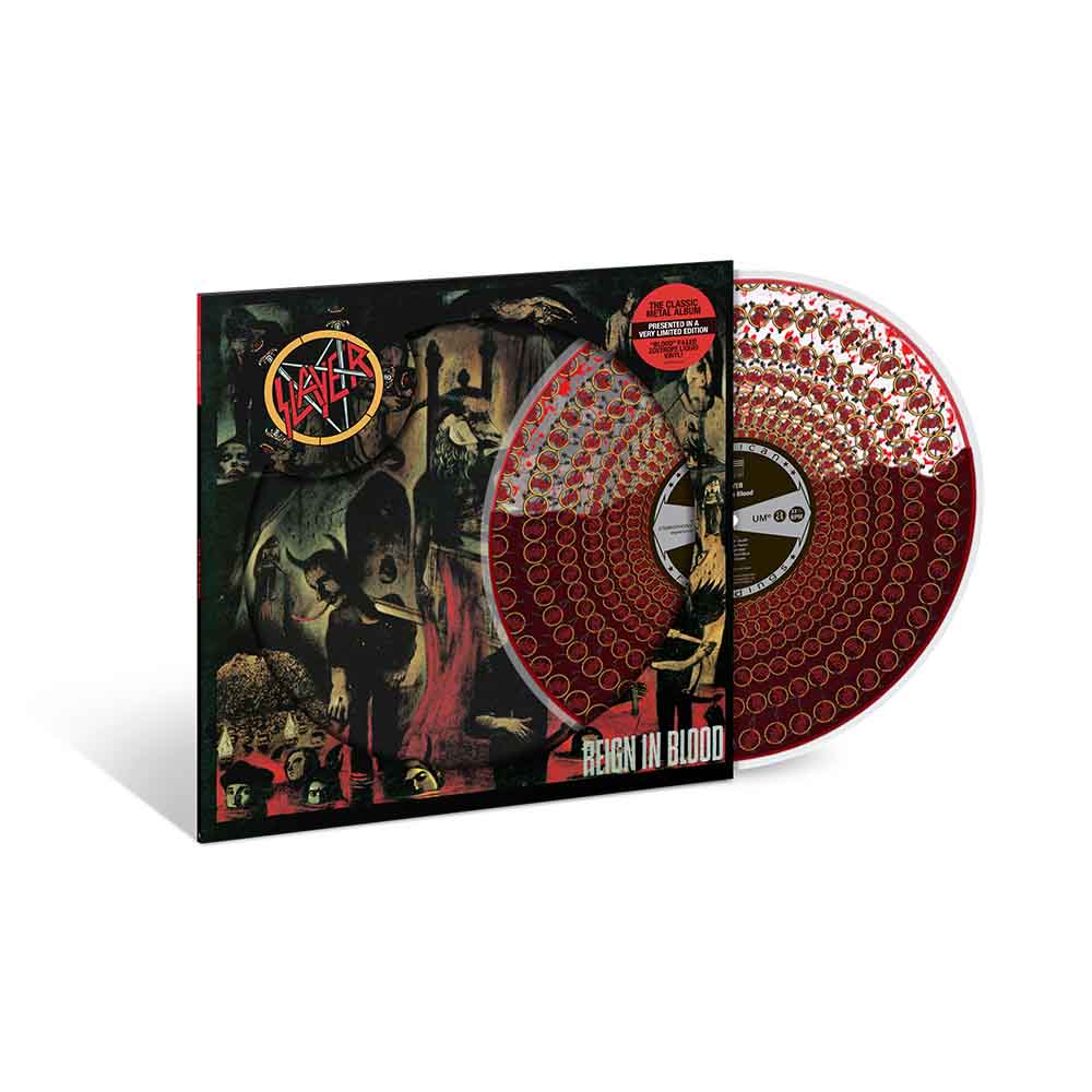 Slayer anuncia la reedición en vinilo lleno de líquido de 'Reign In Blood'